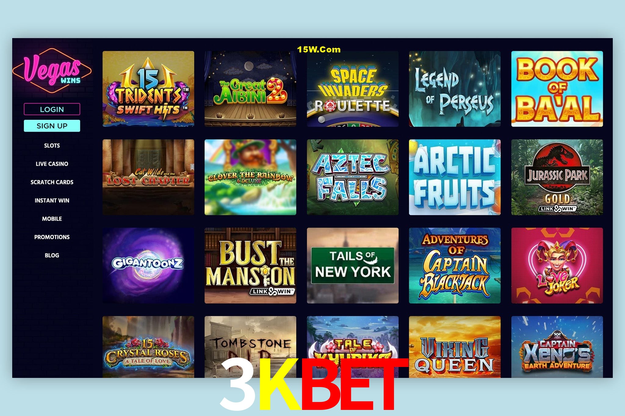 Games Directory 3Kbet